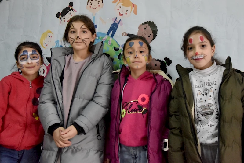 Kırsal mahallelerdeki çocuklar için özel etkinlik