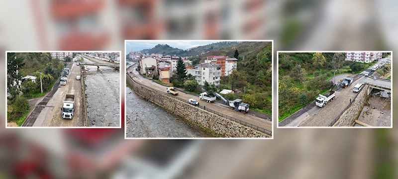 SÖNMEZ CADDESİ’NDEKİ ÇALIŞMALARDA SONA GELİNDİ