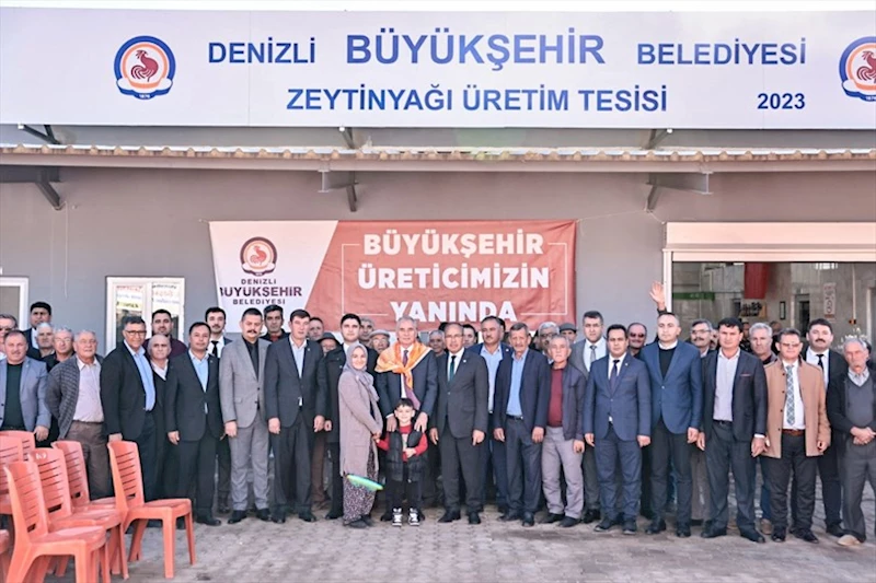 Denizlili üreticiler Büyükşehir ile kazanmaya devam ediyor