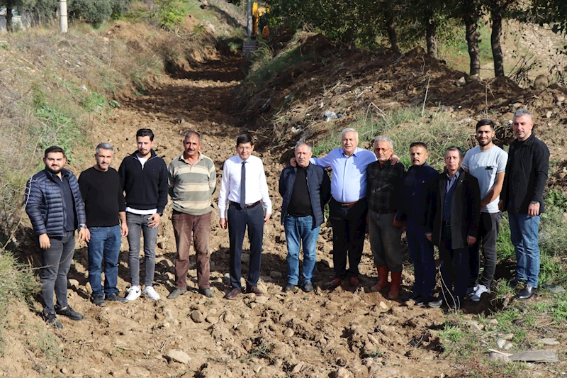 NAZİLLİ ALT YAPIYA KAVUŞUYOR