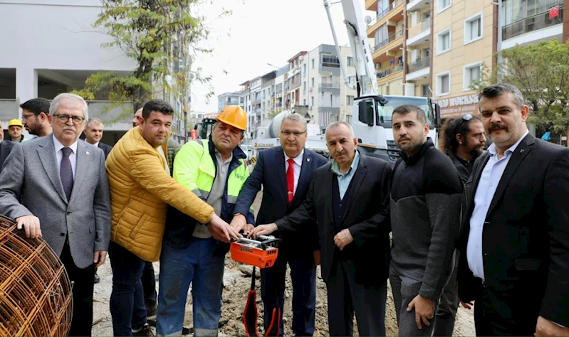 HACI SAİME GÜLEÇYÜZ KUR’AN KURSU BİNASININ TEMELİ ATILDI