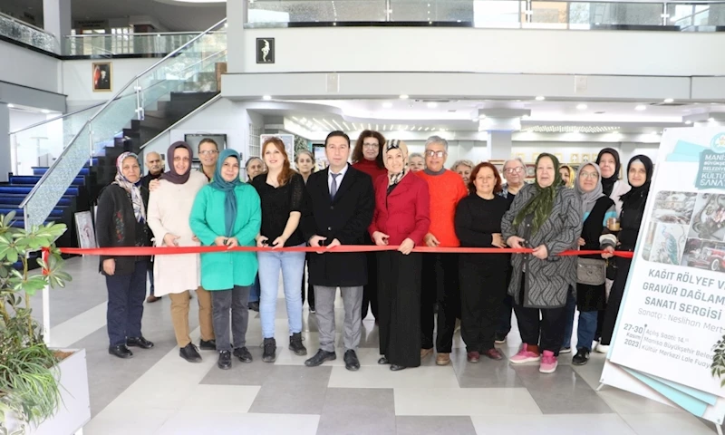 Kağıt Rölyef ve Gravür Dağlama Sanatı Sergisi Açıldı