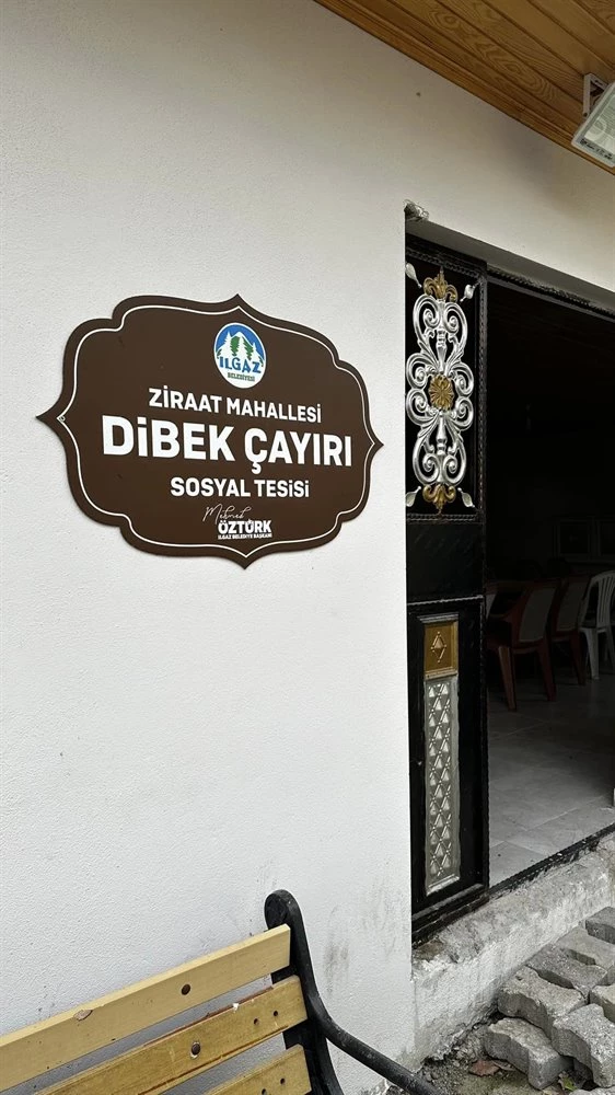 Dibek Çayırı Sosyal Tesisi İlçemize Hayırlı Olsun