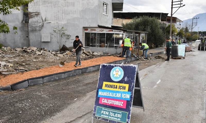 Büyükşehir’den Horozköy Caddesinde Köklü Değişim