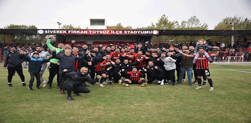 SİVEREK BELEDİYESPOR 3 PUANI HANESİNE YAZDIRDI