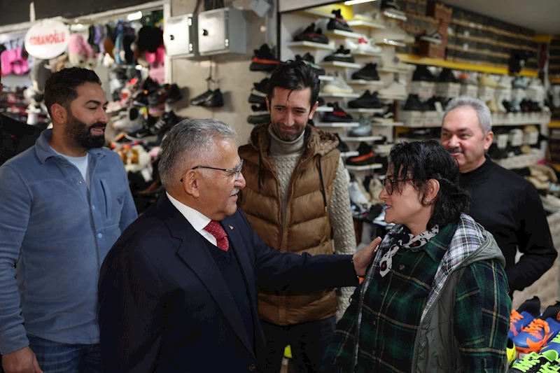 Başkan Büyükkılıç, Yeraltı Çarşısı