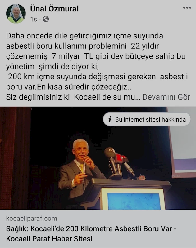 ÖZMURAL’DAN ALİ SAĞLIK’A YANIT “KONUŞMALAR PARİS. GERÇEKLER İSE KENYA..”