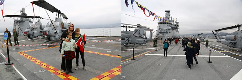 TCG Anadolu’ya ilk günden yoğun ilgi
