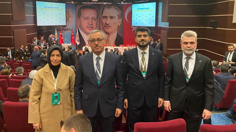 Başkan Güngör, AK Parti Genişletilmiş İl Başkanları Toplantısı’na Katıldı