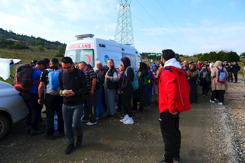 Zorlu parkurda sonbaharın tonlarını deneyimlediler