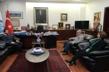BEBKA GENEL SEKRETER VEKİLİ BAYRAM’DANBAŞKAN BÜYÜKERŞEN’E ZİYARET