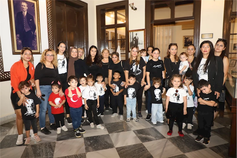 AKDENİZLİ ÇOCUKLAR, 10 KASIM RUHUNU ATATÜRK EVİ’NDE YAŞADI