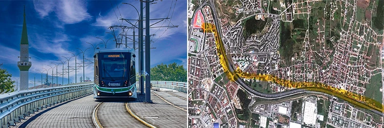 Alikahya Stadyum Tramvay Hattı başlıyor