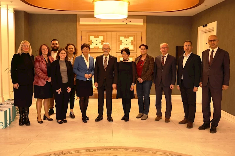 Nilüfer Belediyesi Alman heyeti ağırladı