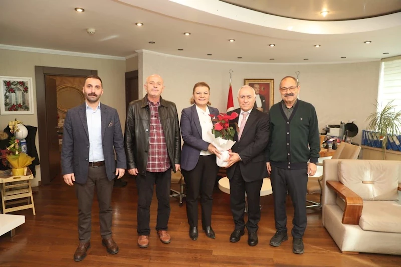 YUVAM AKARCA KONUTLARI TOPLU YAPI YÖNETİMİNDEN BAŞKAN HÜRRİYET’E TEŞEKKÜR ZİYARETİ