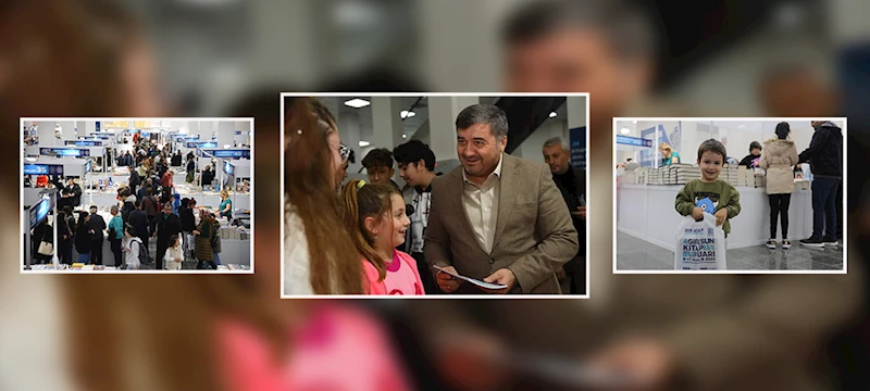 KİTAP FUARI ZİYARETÇİ AKININA UĞRUYOR