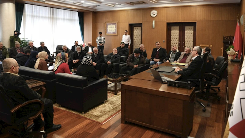 Çamlık Mahallesi’nden Başkan Güngör’e Teşekkür Ziyareti