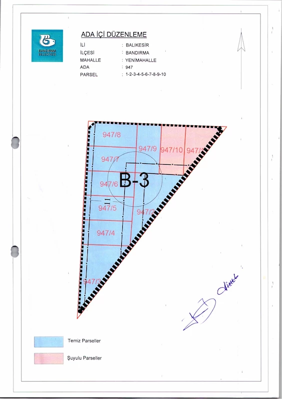 Yenimahalle 947 Ada İçi Düzenlemesi
