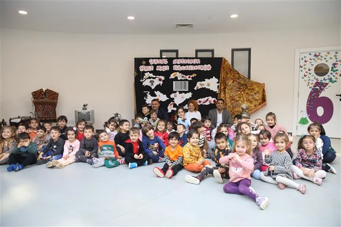 ALANYA BELEDİYE KREŞİNDE YERLİ MALI HAFTASI ETKİNLİĞİ GERÇEKLEŞTİRİLDİ