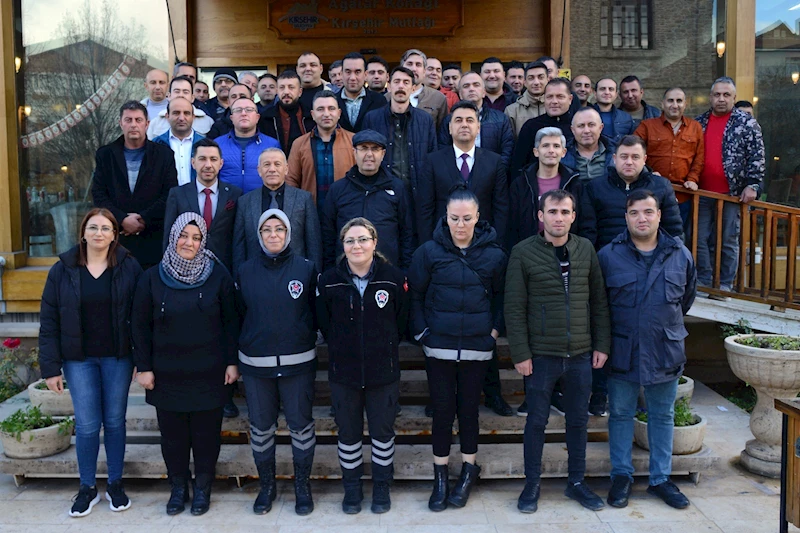 BAŞKANIMIZ EKİCİOĞLU, PERSONELLERLE BULUŞMAYA DEVAM EDİYOR