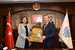 TUTUK, YEREL YÖNETİMLER BAŞKAN YARDIMCISI SEMİHA EKİNCİ’Yİ AĞIRLADI