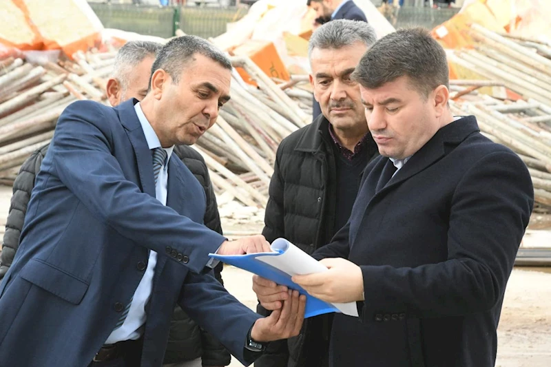 İLİM İRFAN YUVASI OLACAK SELÇUKLU KÜLLİYESİ VE CAMİ İNŞAATINDA SONA DOĞRU