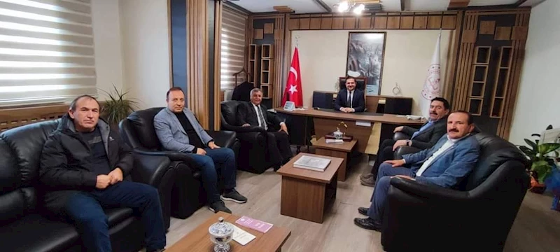 Milli Eğitim Müdürümüze Hayırlı Olsun Ziyaretinde Bulunduk