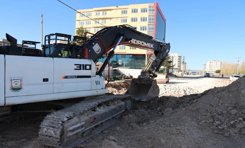 Konuklu Mahallesinde Yol Genişletme Çalışması