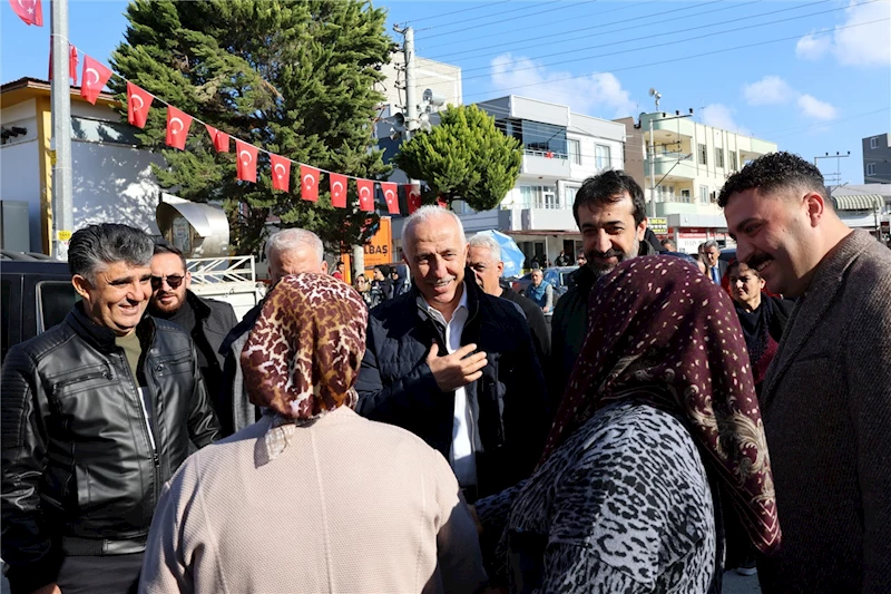 BAŞKAN GÜLTAK; KAZANLI, CUMHURİYET VE HÜRRİYET MAHALLELERİNİ ZİYARET ETTİ