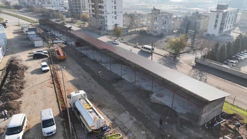 Yeni Balık Pazarının İnşası Sürüyor