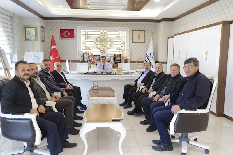 İki İlçe Arasında İşbirliği ve Fikir Alışverişi