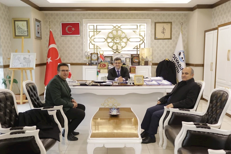 Kadastro İl Müdürü Belediye Başkanımızı Ziyaret Etti