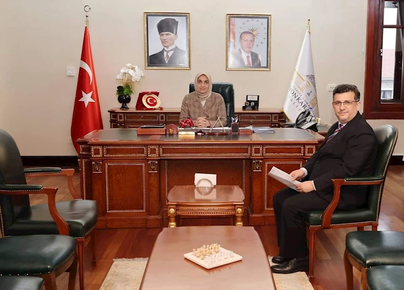 Belediye Başkanımız Fatih Kayacan Valimiz Doç. Dr. Kübra Güran Yiğitbaşı