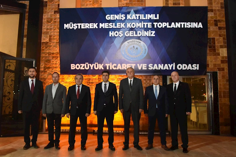 -BAŞKAN BAKKALCIOĞLU, TSO GENİŞ KATILIMLI MÜŞTEREK MESLEK KOMİTE TOPLANTISINA KATILDI