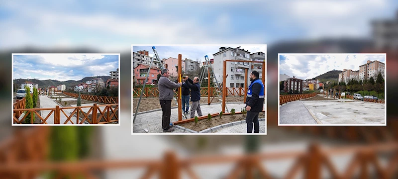 ŞEHRİMİZİ PARKLARLA SÜSLÜYORUZ