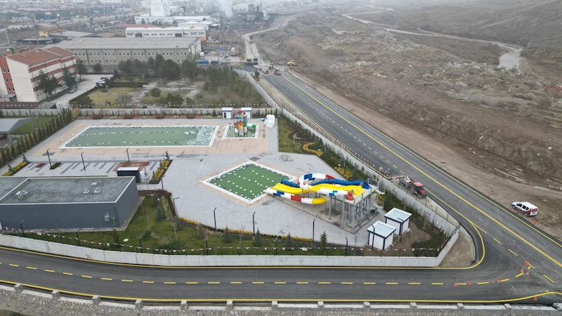 Başkan Esen’den Aquapark Çevresine Son Rötuş