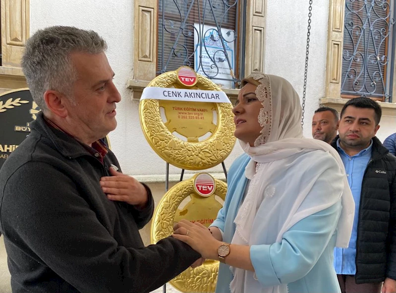 BAŞKAN HÜRRİYET, OK AİLESİNİN ACILI GÜNÜNDE YANINDA OLDU