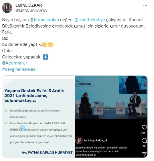 CHP’Lİ MECLİS ÜYESİ ÖZKAR: BÜYÜKŞEHİRİN GELECEKTE YAPACAĞINI, İZMİT BELEDİYESİ BU DÖNEM YAPTI