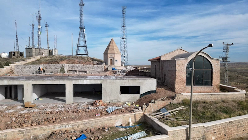 2. KILIÇASLAN TÜRBESİNDE RESTORASYON ÇALIŞMALARI TAMAMLANDI KAFETERYA VE PEYZAJ ÇALIŞMALARI SÜRÜYOR