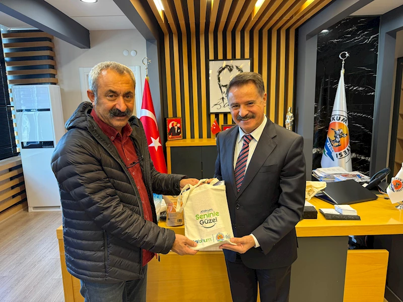 Ovacık’ın doğal ürünleri şimdi Atakum’da