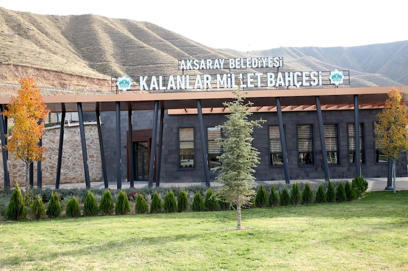 MİLLET BAHÇELERİNDE SONBAHAR GÜZELLİĞİ