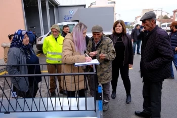 BÜYÜKŞEHİR’DEN ÇİFTELER’DE KÜÇÜK ÇİFTÇİYE BİR DESTEK DAHA