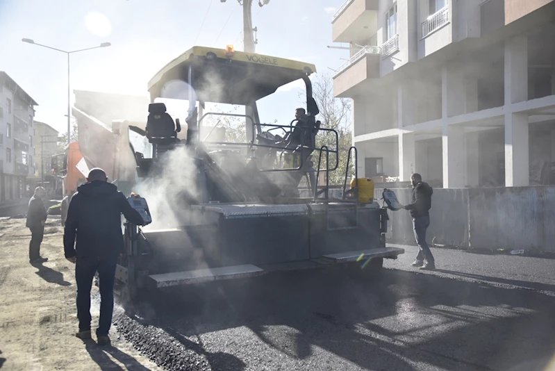 Ulaşım altyapısı asfalt yollarla güçleniyor