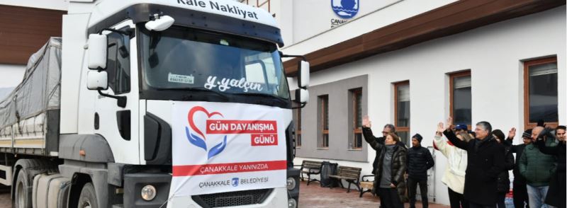 Yardım Kamyonları Uğurlanmaya Devam Ediyor