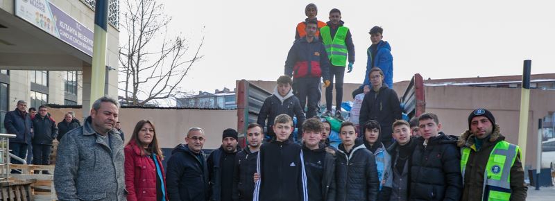 ZABITA MÜDÜRLÜĞÜMÜZDEN DEPREMZEDELERE YARDIM