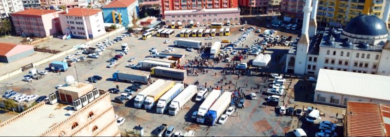 Kızıltepe’den Afet Bölgelerine 224 Tır ve Sayısız Yardım