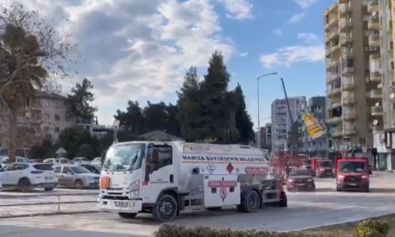 Deprem Bölgesine 26 Bin 320 Litre Yakıt Desteği