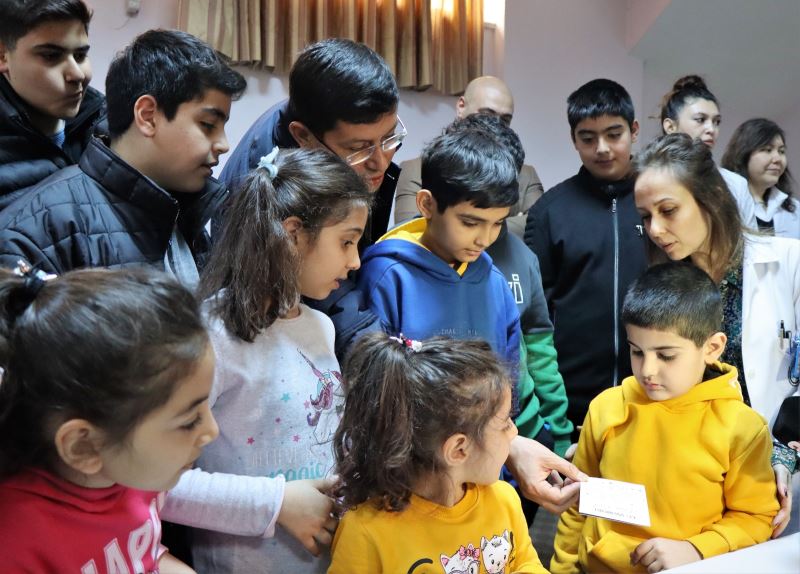 Başkan Özcan gününü çocuklara ayırdı