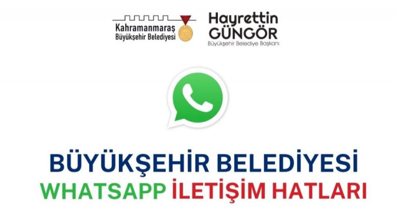 Büyükşehir WhatsApp İletişim Hattını Hizmete Aldı