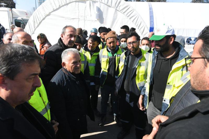 Başkan Büyükkılıç, Deprem Bölgesi Kahramanmaraş’ta